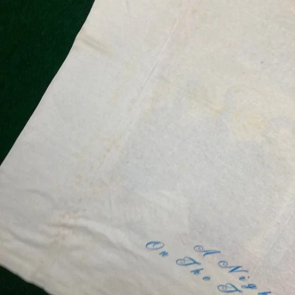 Vintage Bruce Hornsby And The Range Shirt Mens XL White 1990 A Night On The Town - Picture 11 of 16